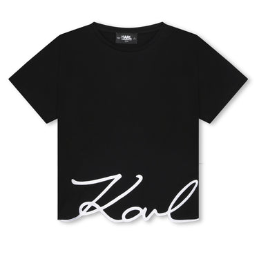KARL LAGERFELD Blusa para ni–a y adolescente Negra